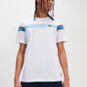 Ellesse T-shirts Caserio t-shirt - white light blue
