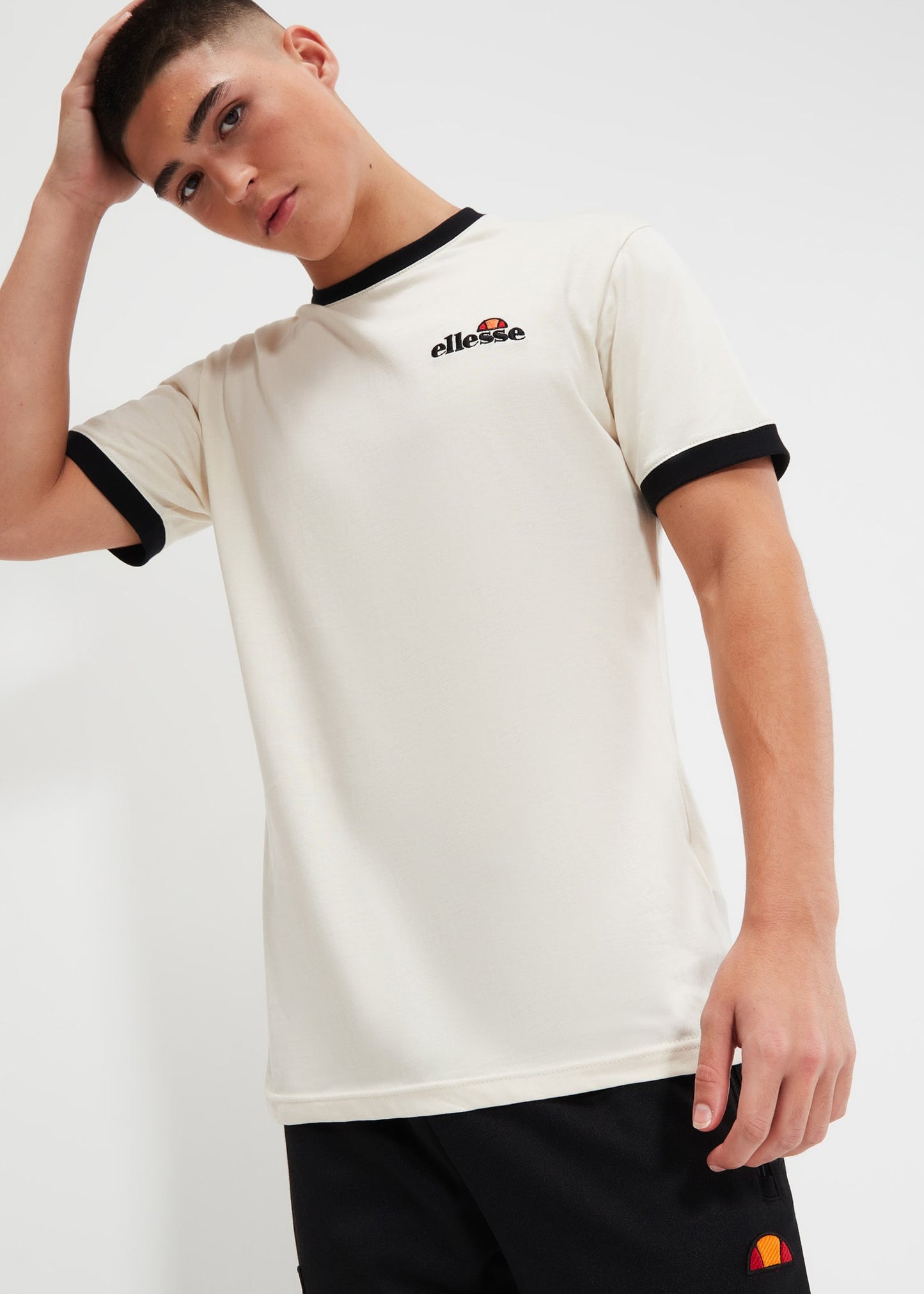 Ellesse T-shirts Meduno tee - off white