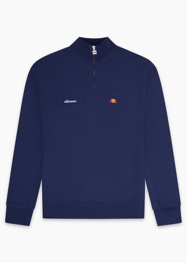 Ellesse Truien Verazo quarter zip top - navy