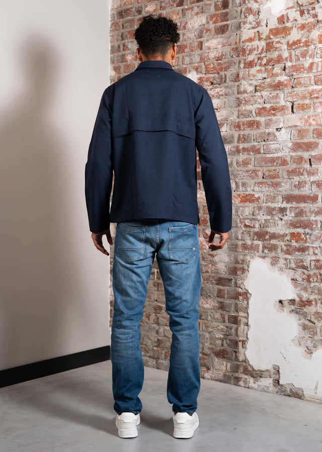 Farah Jassen Sonny overshirts - ink navy