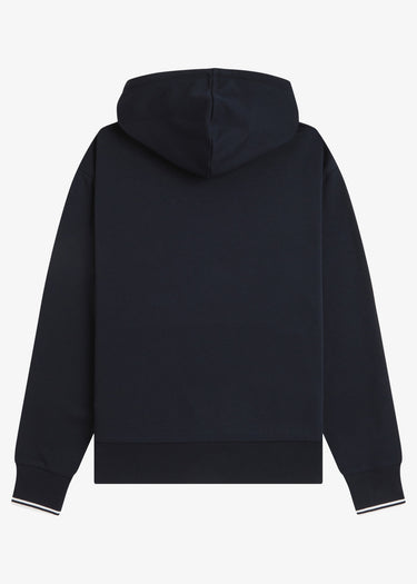 Fred Perry Hoodies Tipped hooded sweatshirt - navy