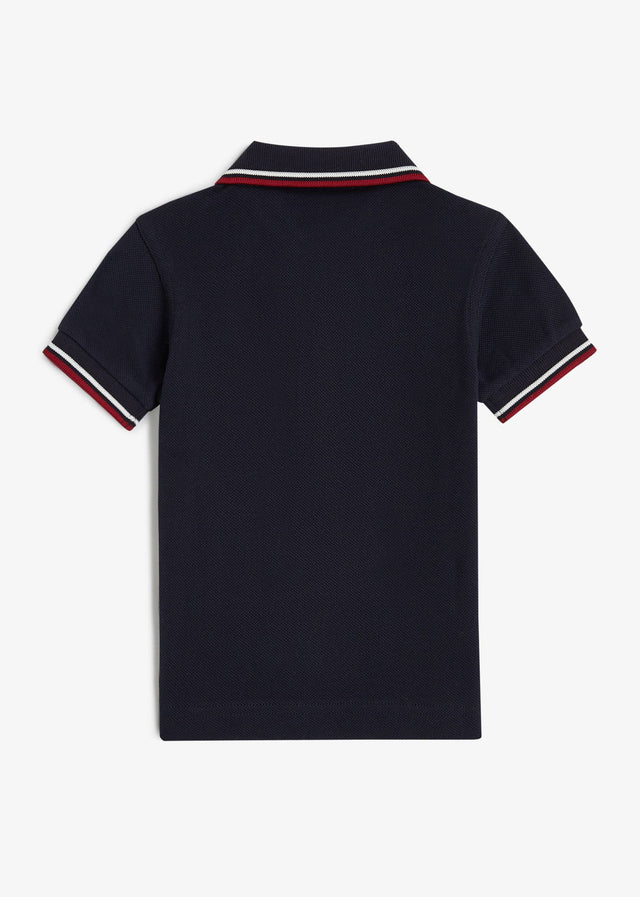 Fred Perry Polo's My first twin tipped fred perry shirt - navy snow white burnt red