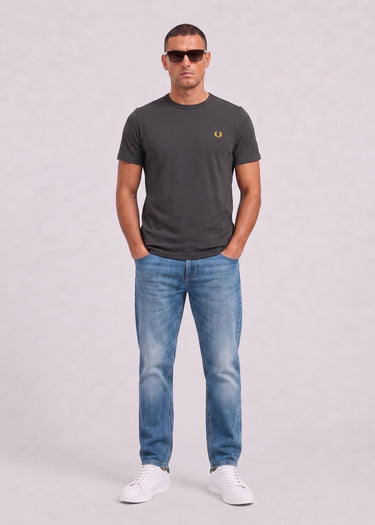Fred Perry T-shirts Ringer t-shirt - anchor grey