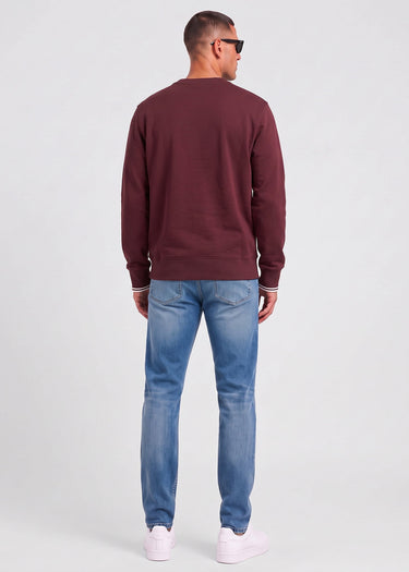 Fred Perry Truien Crew neck sweatshirt - oxblood ecru