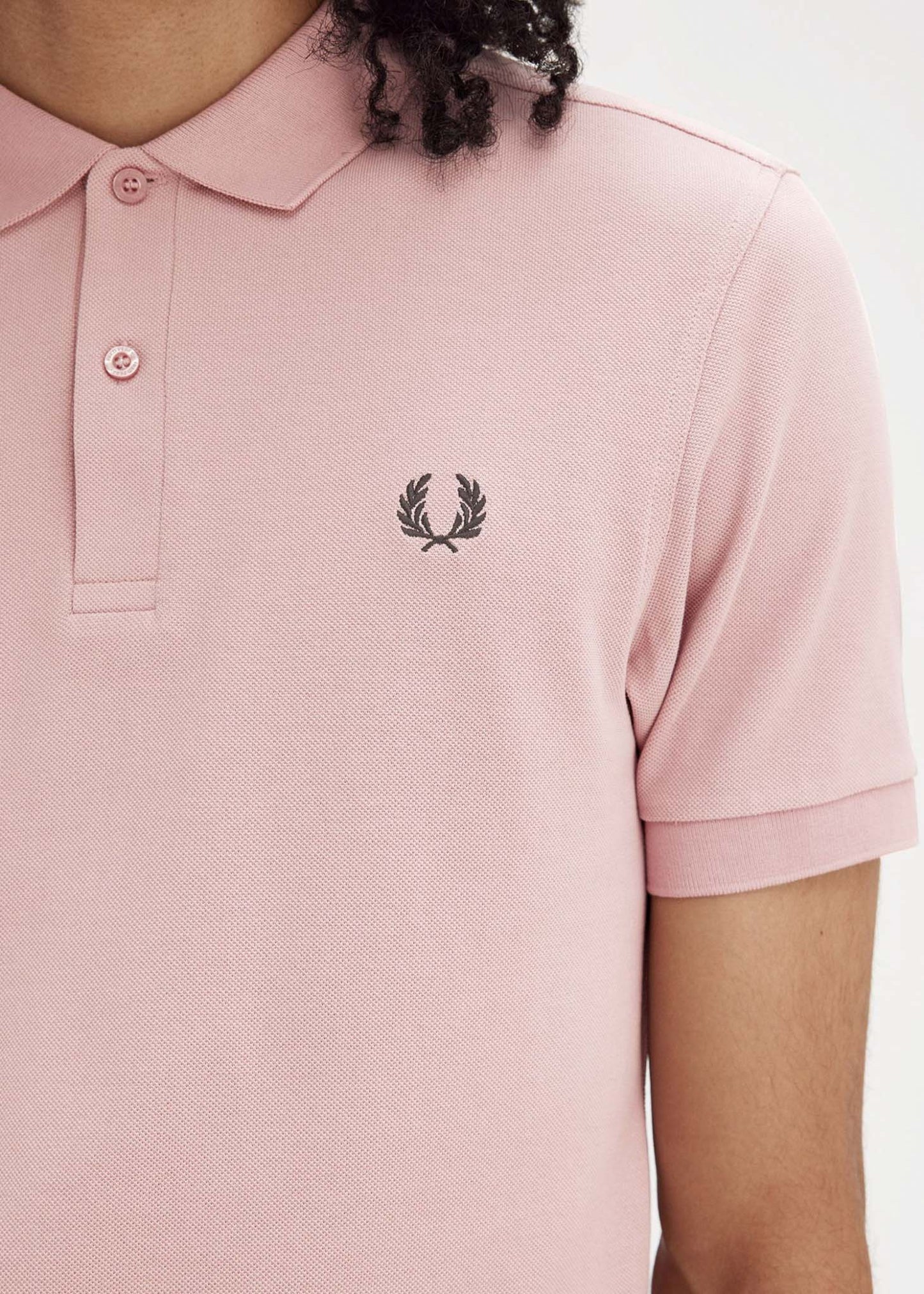 Fred Perry Polo's Plain fred perry shirt - dusty rs pink black