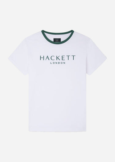 Hackett London T-shirts  Heritage classic tee - white