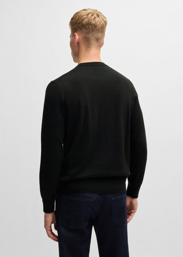 Hugo Boss Truien Kanovano sweater - black