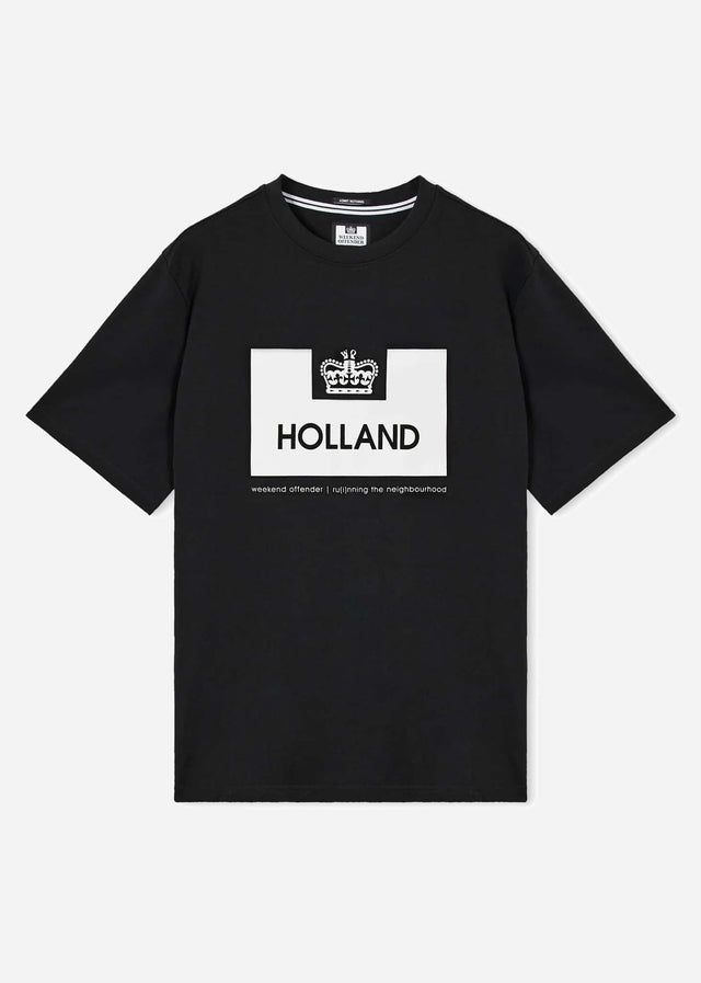 Weekend Offender T-shirts Holland oranje weekend offender - black