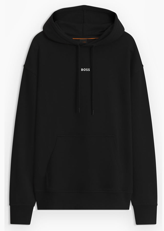 Hugo Boss Hoodies Wesmallhood - black