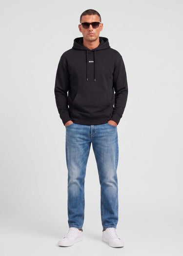 Hugo Boss Hoodies Wesmallhood - black