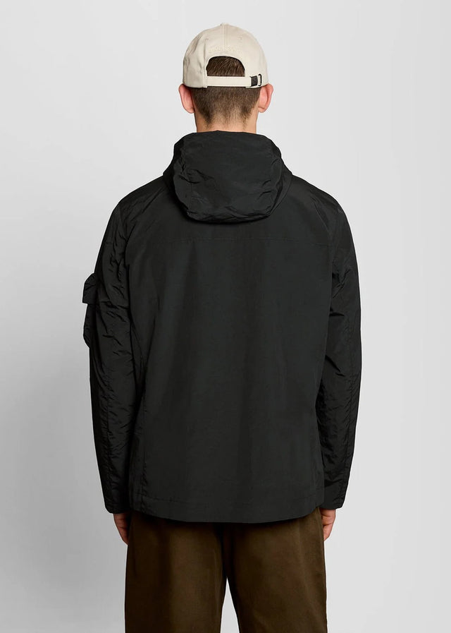 Lyle & Scott Jassen Lightweight ripstop windcheater - jet black