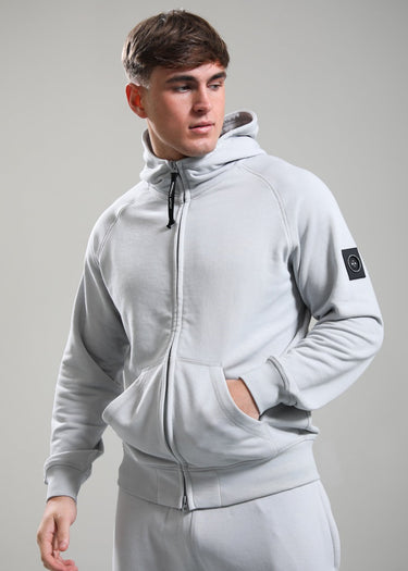 Marshall Artist Vesten Siren full zip hoody - oceanic grey