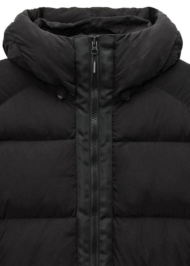 Weekend Offender Jassen Dam jacket with facemask - black