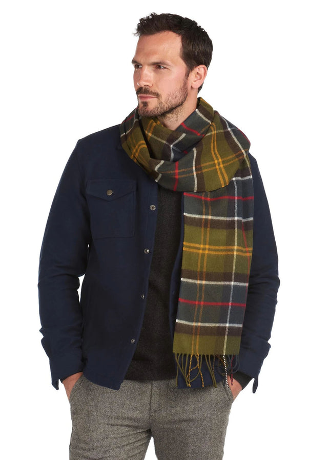 Barbour Sjaals Yaxley tartan scarf - classic tartan