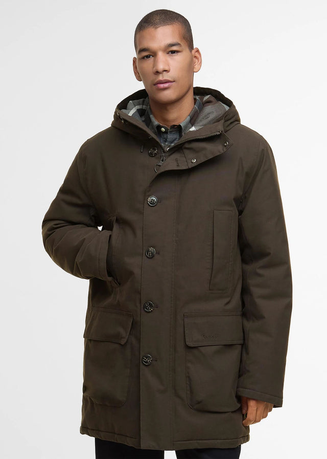 Barbour Jassen Winter beaufort waterproof parka - black oak