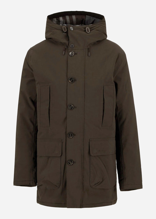 Barbour Jassen Winter beaufort waterproof parka - black oak