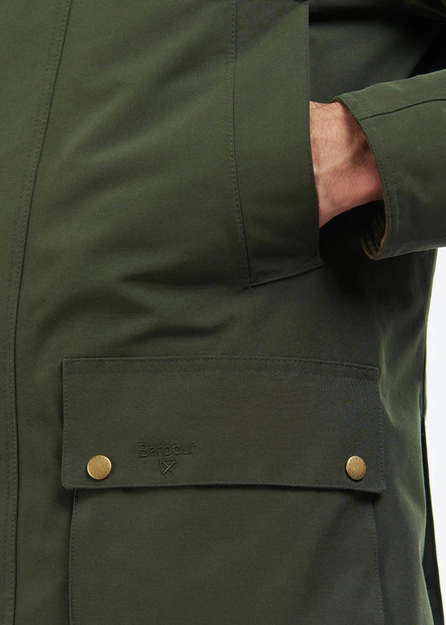 Barbour Jassen Winter ashby waterproof jacket - sage