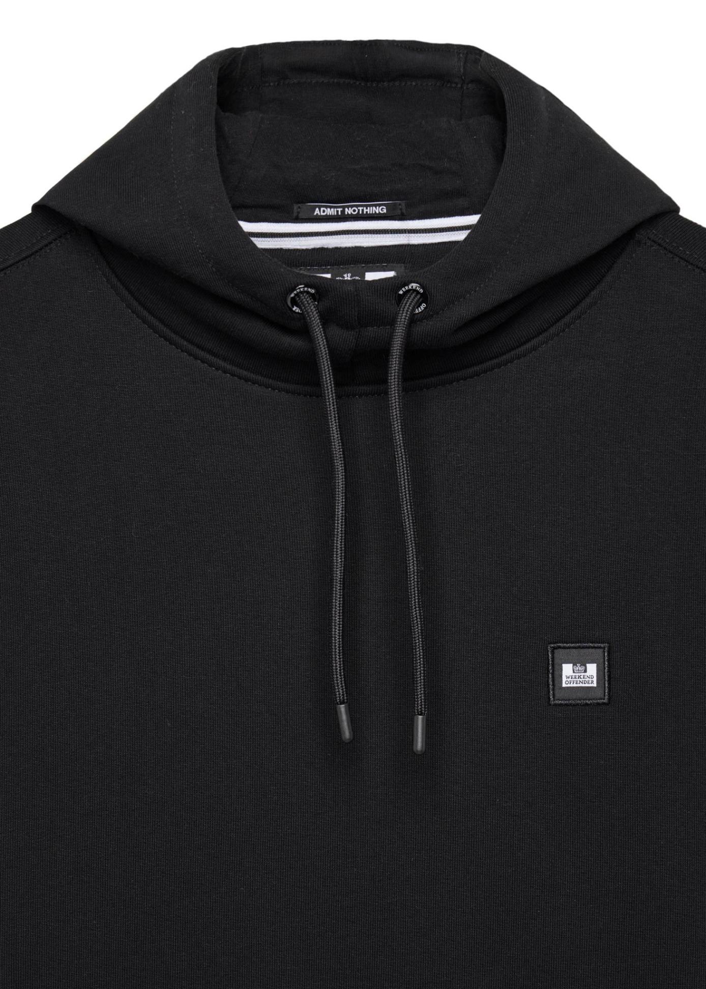 Weekend Offender Hoodies Ribbe - black