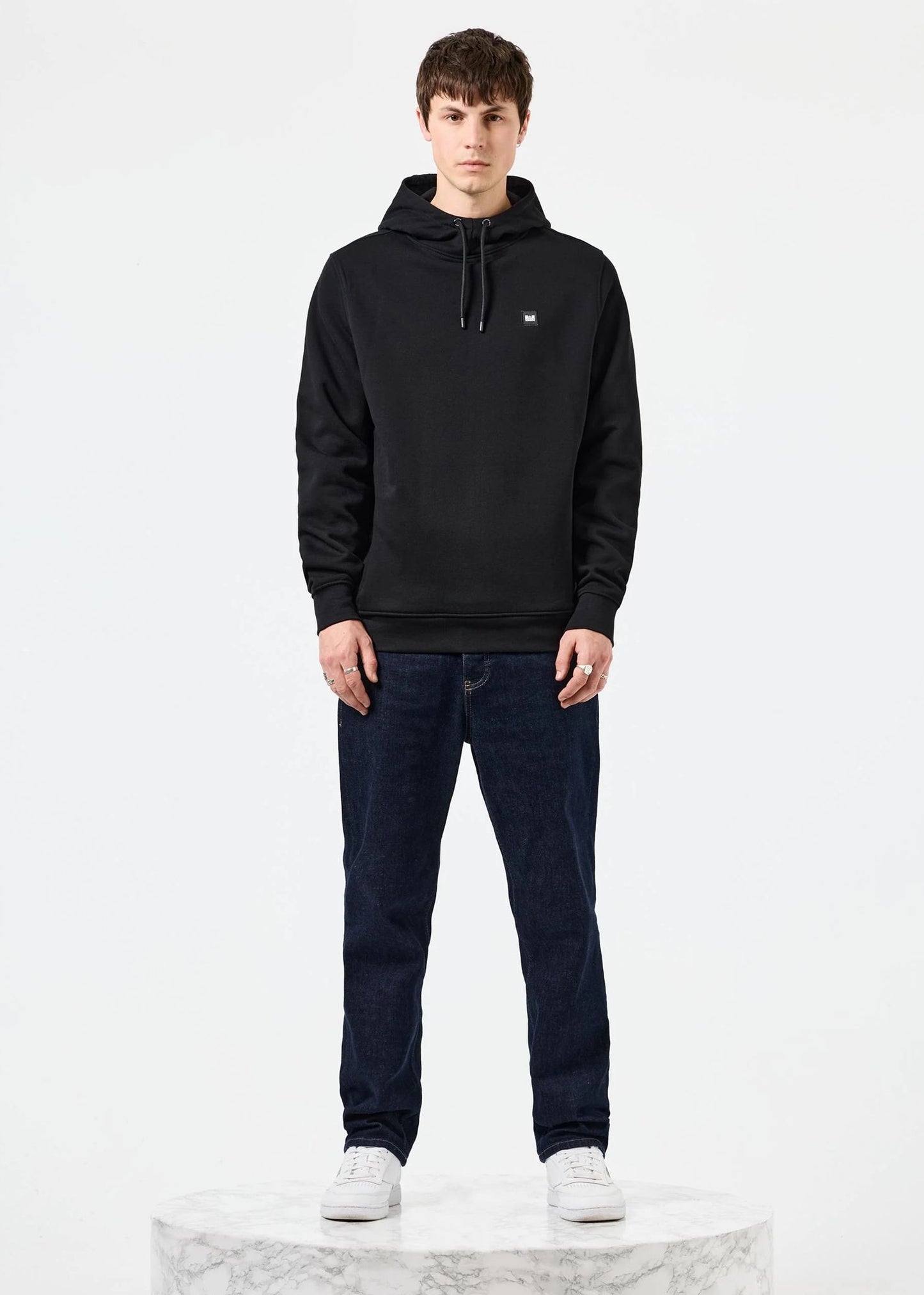 Weekend Offender Hoodies Ribbe - black