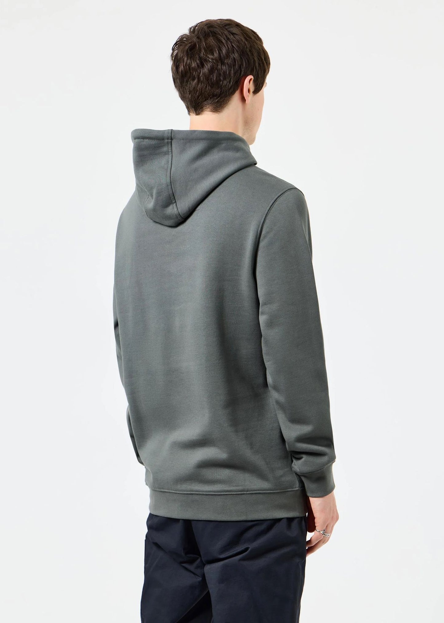 Weekend Offender Hoodies Ribbe - zinc