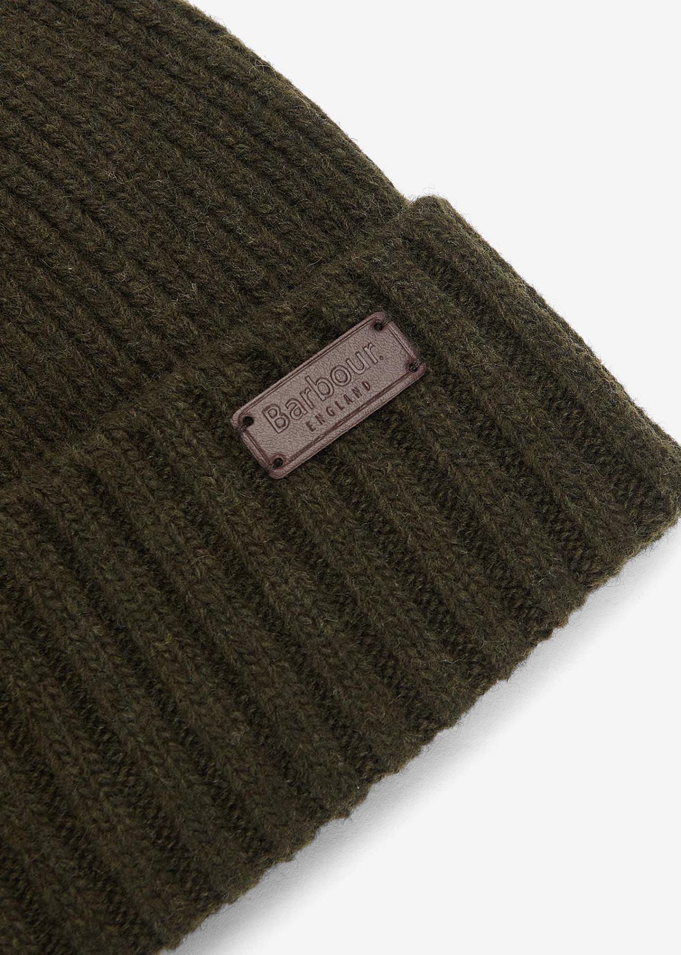 Barbour Mutsen Carlton beanie hat - dark green