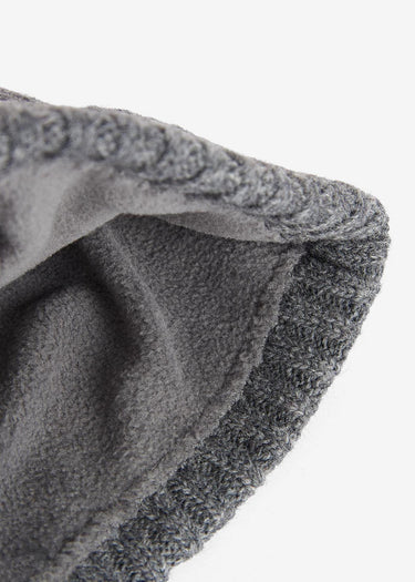 Barbour Mutsen Carlton beanie hat - grey