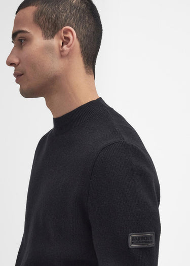 Barbour International Truien Crawley crew neck jumper - black