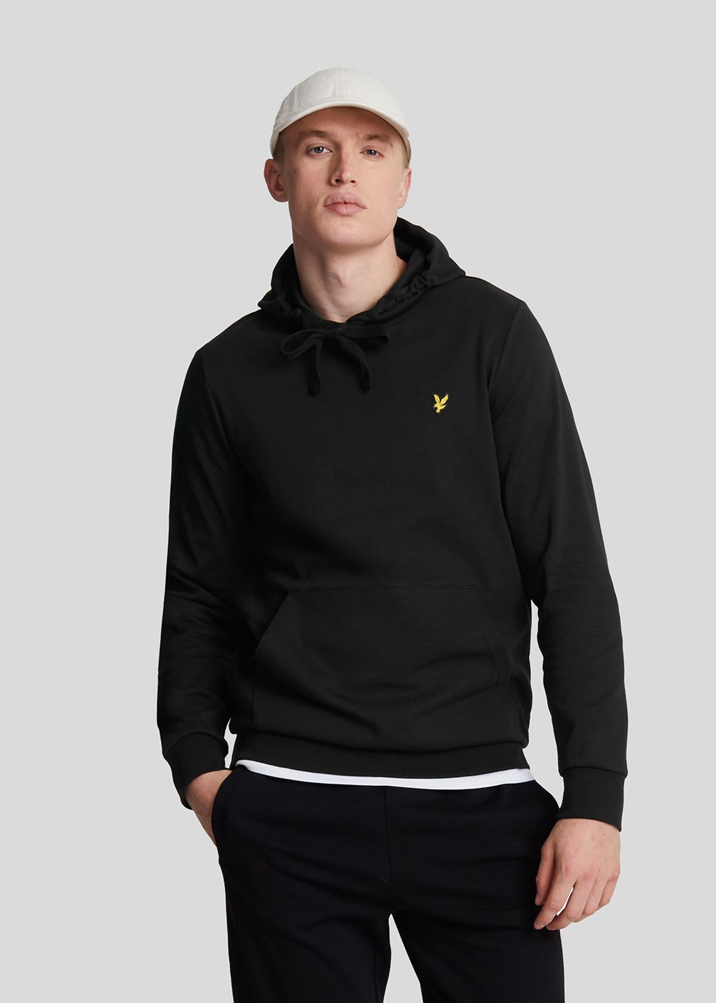 Lyle & Scott Hoodies Interlock hoodie - jet black