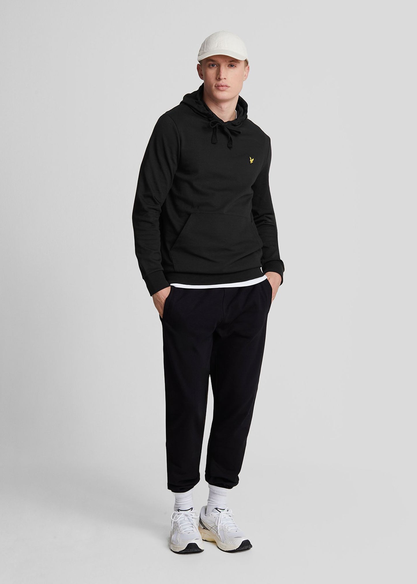 Lyle & Scott Hoodies Interlock hoodie - jet black