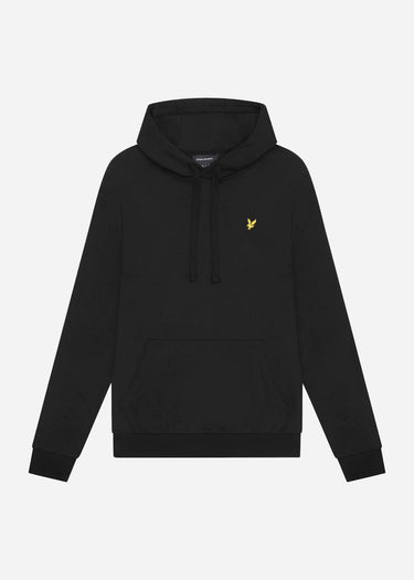 Lyle & Scott Hoodies Interlock hoodie - jet black