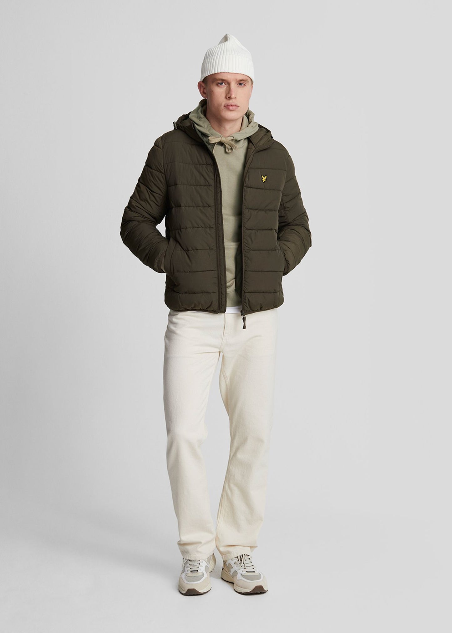Lyle & Scott Hoodies Pullover hoodie - sage uniform