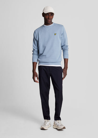 Lyle & Scott Truien Crew neck sweatshirt - crafted blue