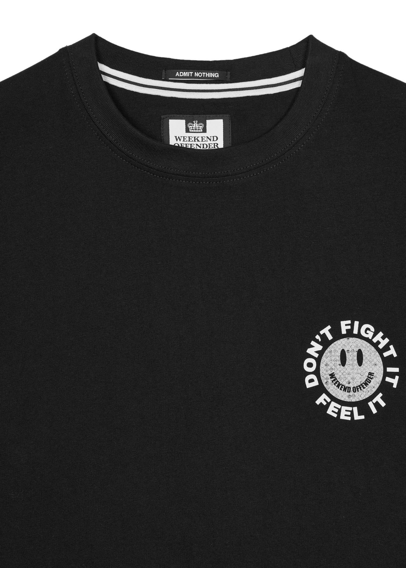Weekend Offender T-shirts Feel It - black