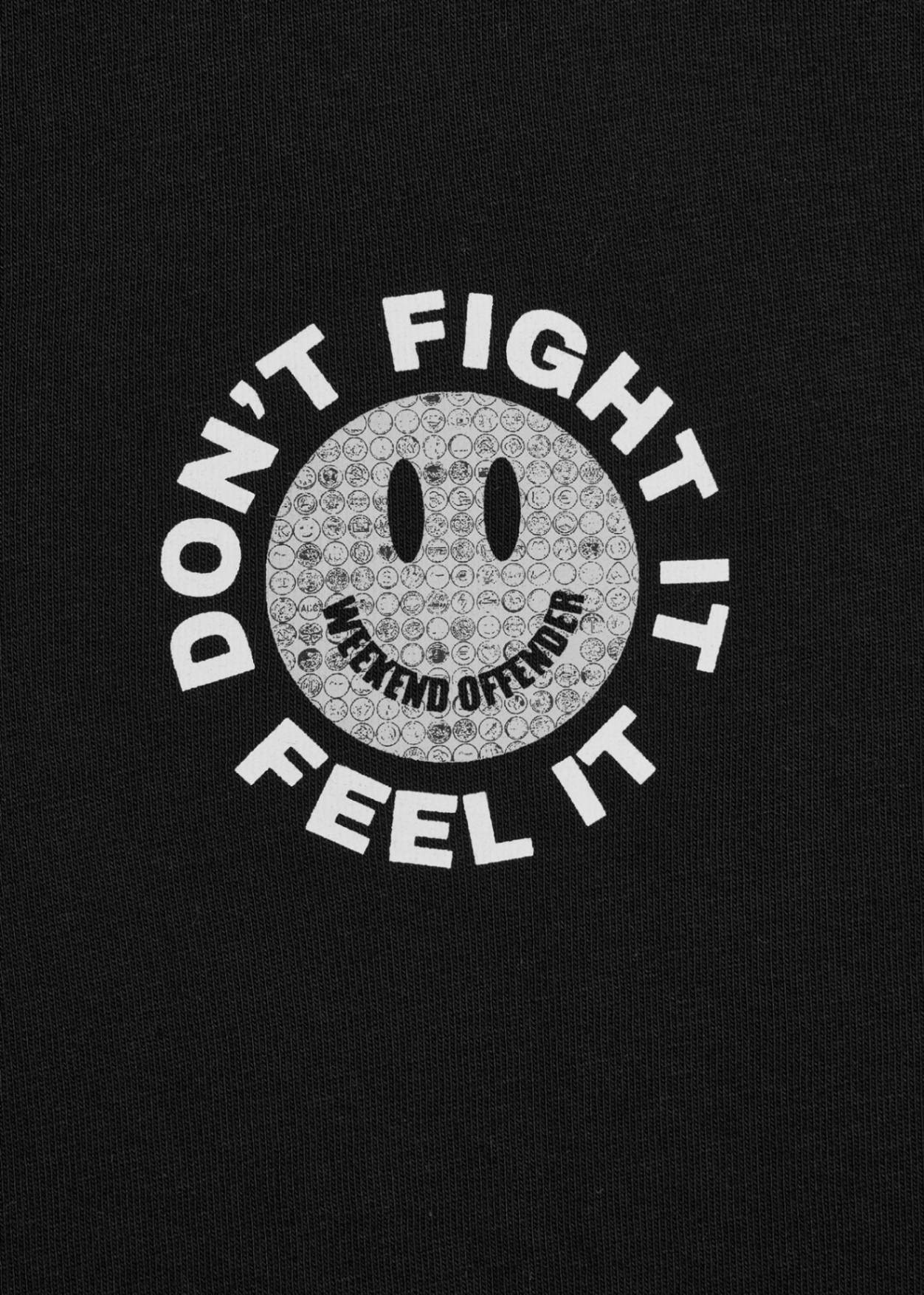 Weekend Offender T-shirts Feel It - black