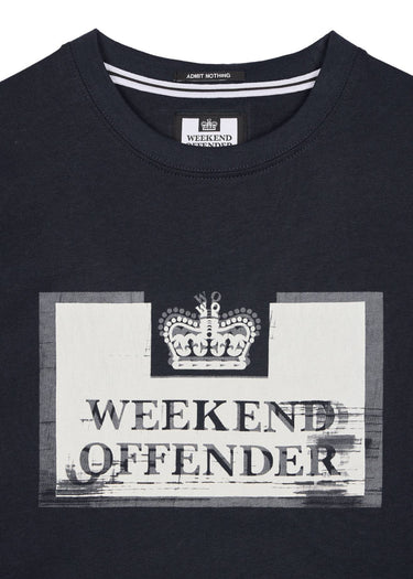 Weekend Offender T-shirts Bonpensiero - navy