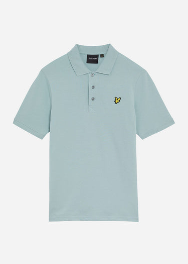 Lyle & Scott Polo's Plain polo shirt - blue smoke