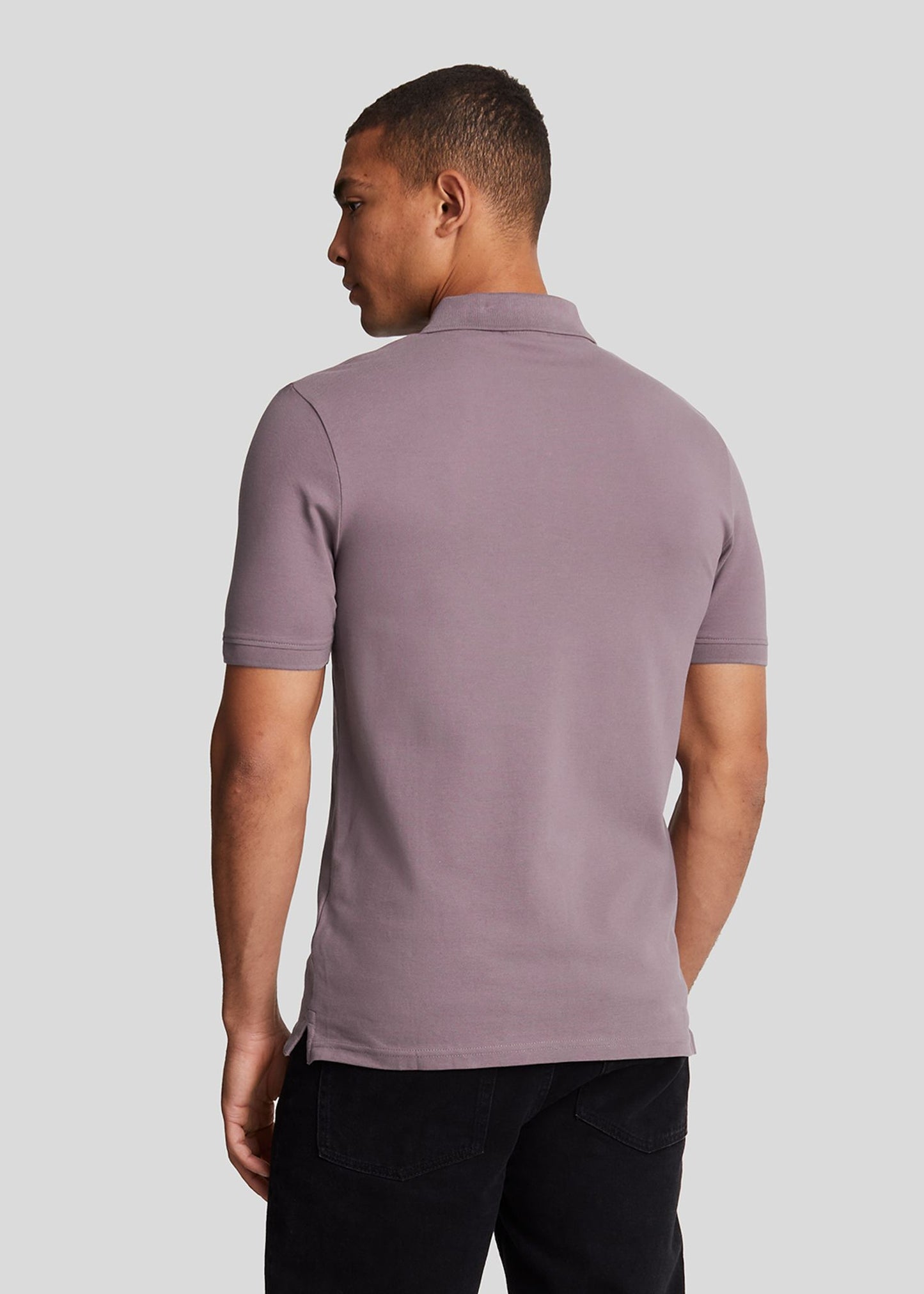 Lyle & Scott Polo's Plain polo shirt - highland mauve