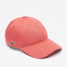 Lacoste Petten Cotton cap - sierra red
