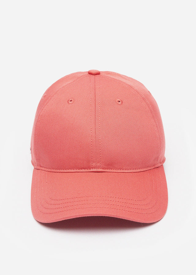 Lacoste Petten Cotton cap - sierra red