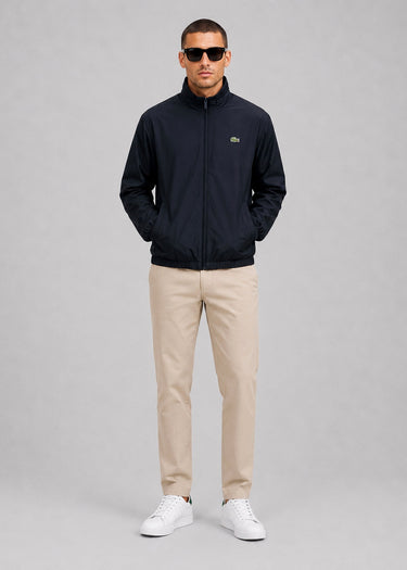 Lacoste Jassen Water repellent track jacket - blackbird