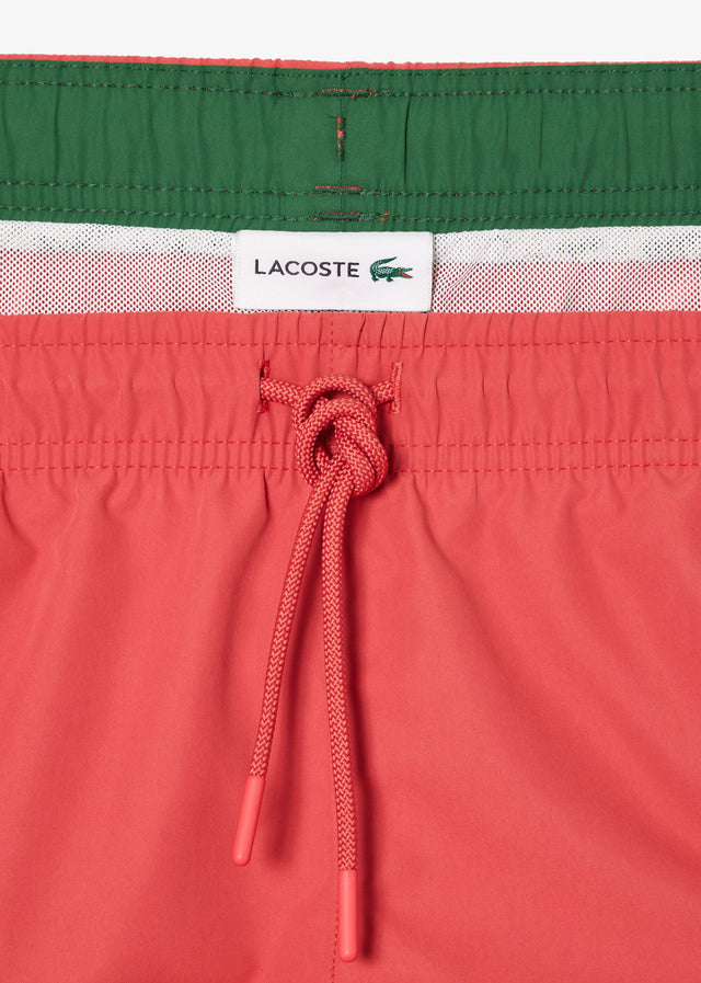 Lacoste Zwembroeken Men swimsuit - sierra red green