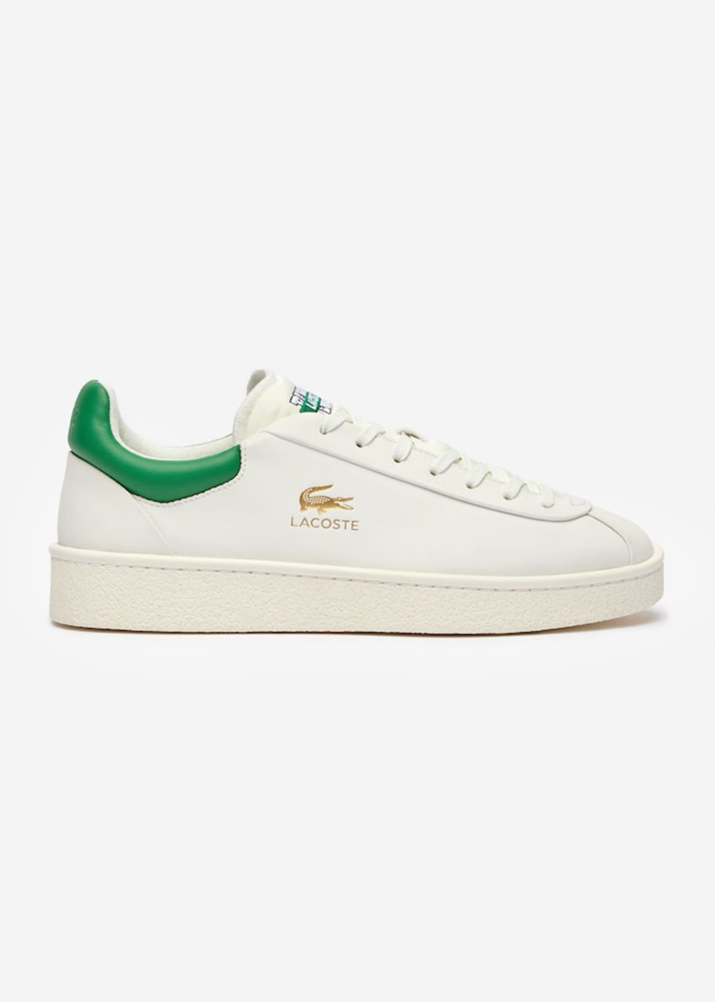 Lacoste Schoenen Baseshot - white green