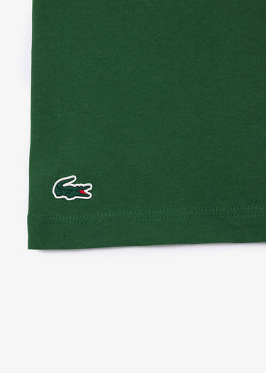 Lacoste T-shirts Tee logo - green
