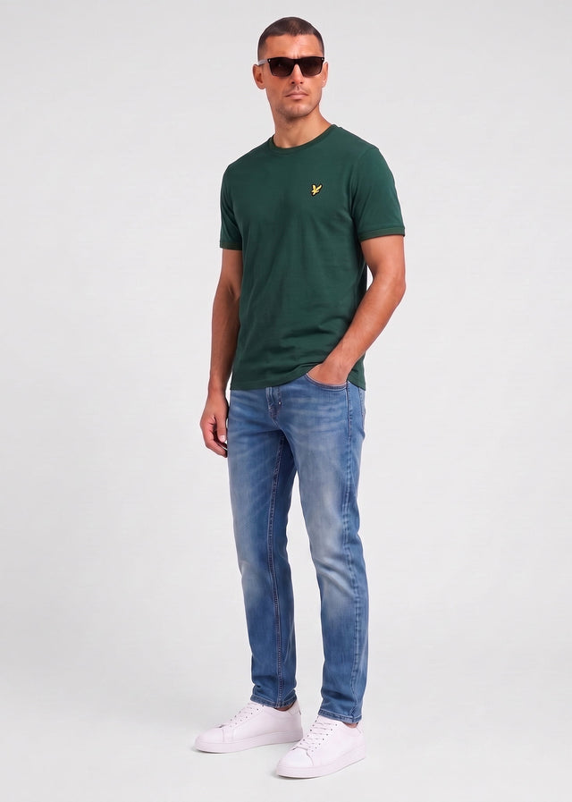 Lyle & Scott T-shirts Plain t-shirt - dark green