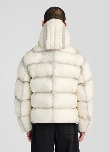 Lyle & Scott Jassen Translucent puffer jacket - putty