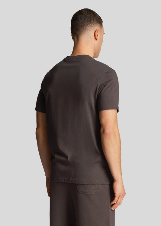 Lyle & Scott T-shirts  Contrast pocket t-shirt - gunmetal-jet-black 