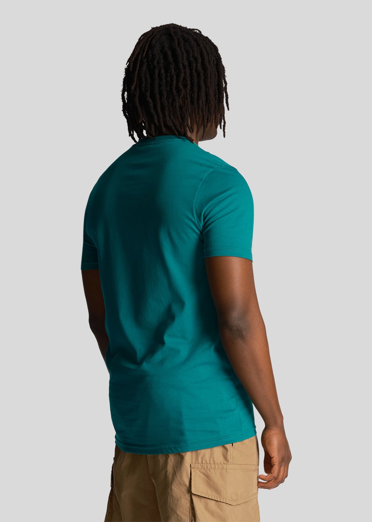 Lyle & Scott T-shirts Embroidered t-shirt - court green