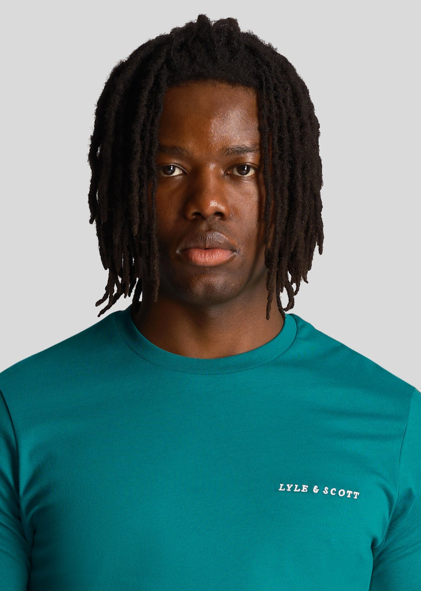 Lyle & Scott T-shirts Embroidered t-shirt - court green