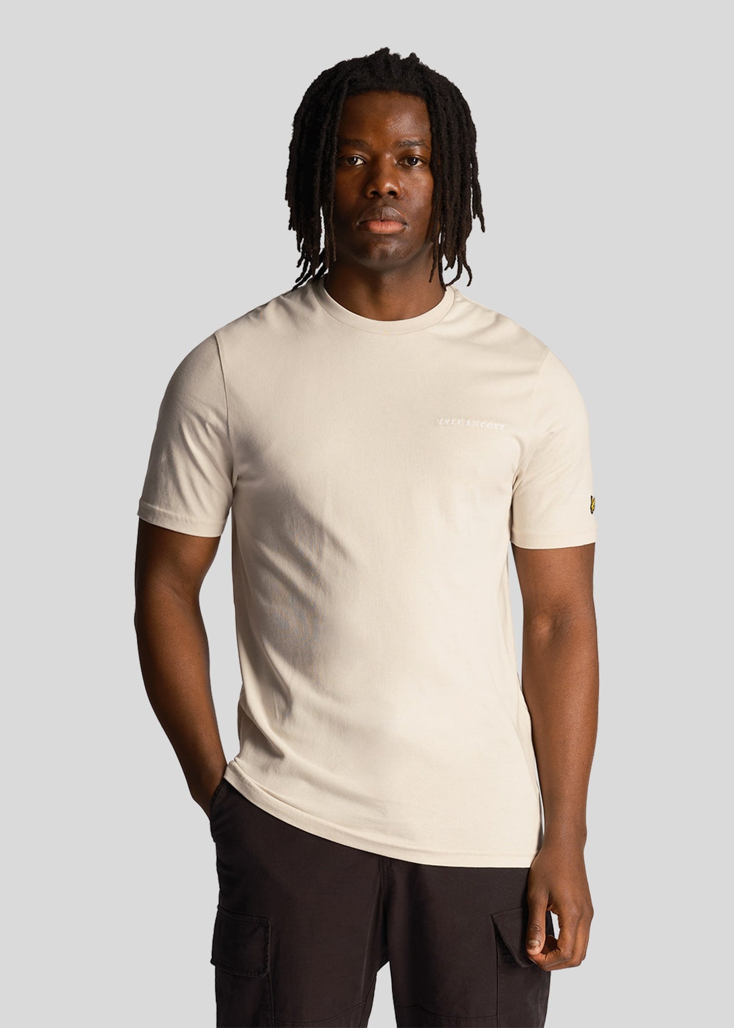Lyle & Scott T-shirts Embroidered t-shirt - cove