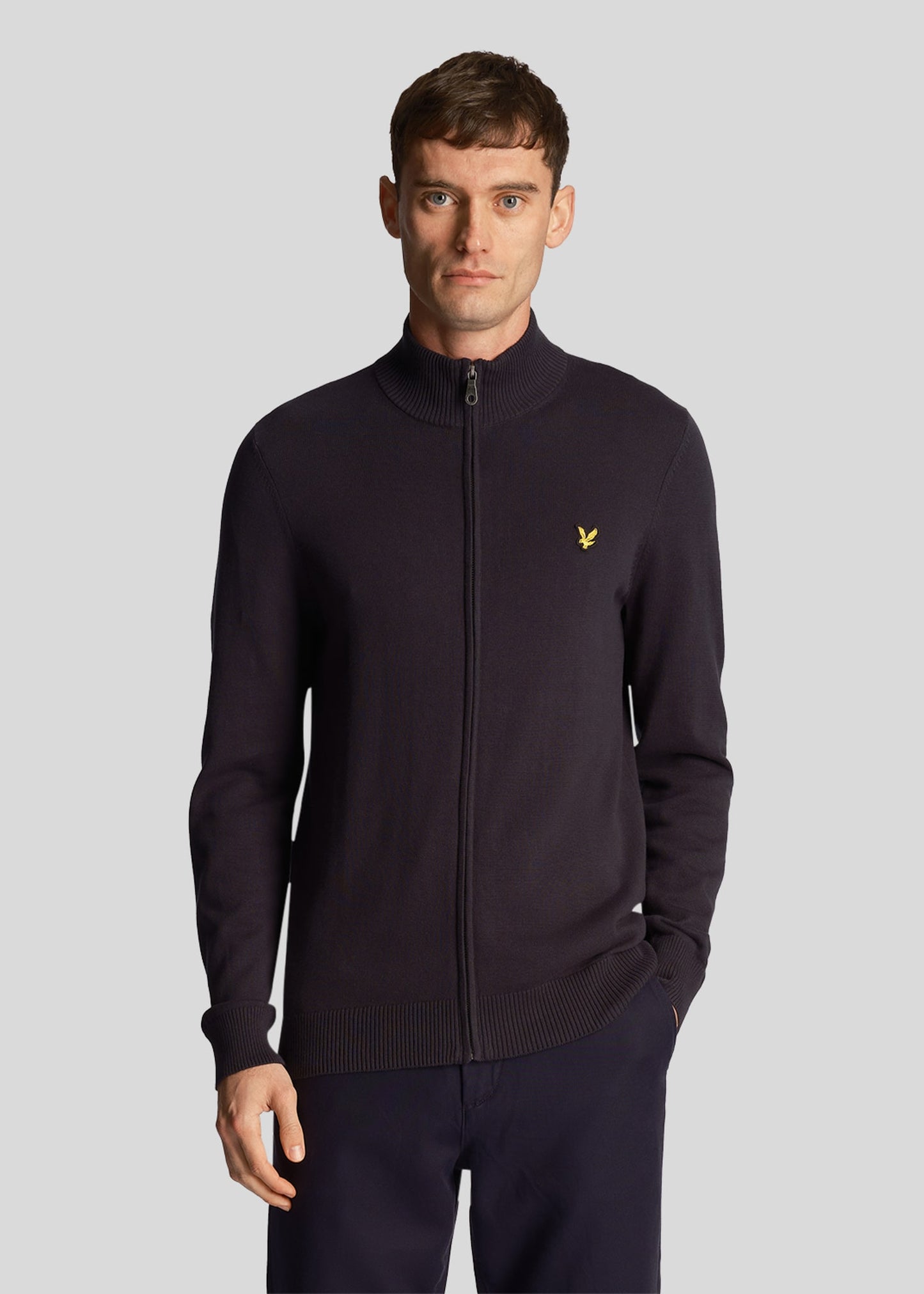 Lyle & Scott Vesten Full zip jumper - dark navy